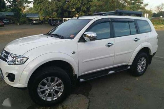 2014 Mitsubishi Montero Gls V AT White For Sale 