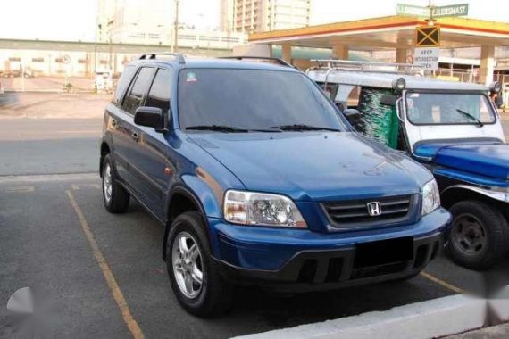 Fresh Honda CRV 1999 2.0 MT Blue For Sale 
