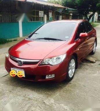 Honda Civic FD 1.8S 2006 MT Red For Sale 