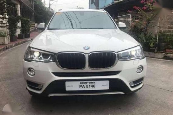 2016 BMW X3 S-Drive AT White For Sale 