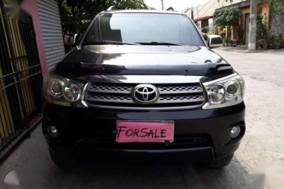 2010 Toyota Fortuner G Dielsel Black For Sale 