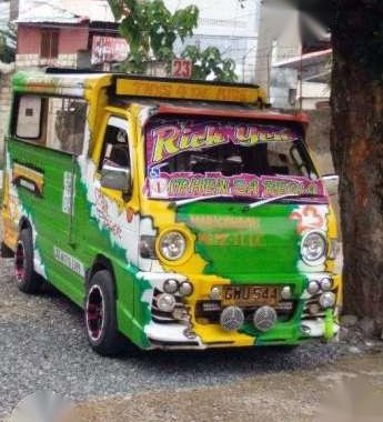 Suzuki PUJ Multicab 2004 MT Green For Sale 