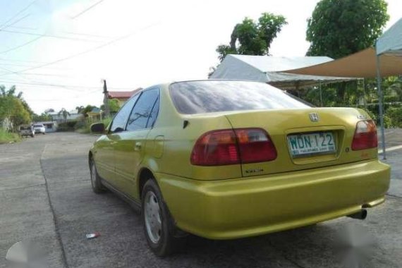 Honda Civic Vti 1999 SiR AT Yellow For Sale 