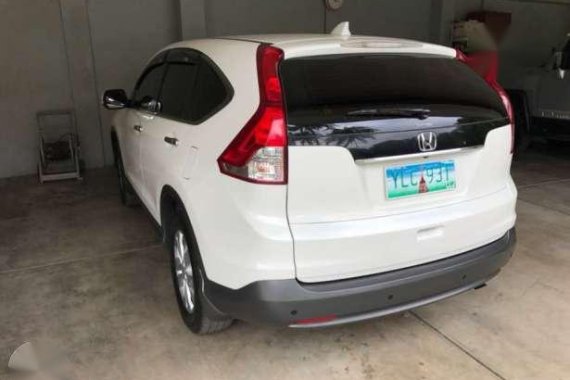 2013 Honda CRV 4x4 2.4 AT White For Sale 