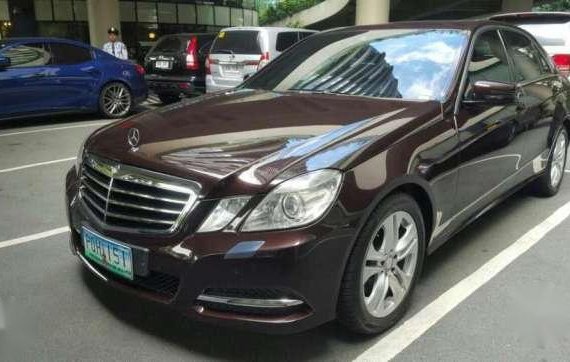 2011  Mercedes Benz E300 AT Brown For Sale 