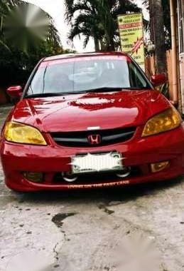 Honda Civic Dimension 2001 MT Red For Sale 