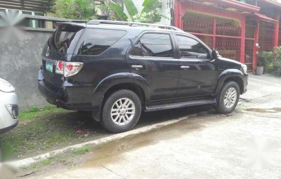 2013 Toyota Fortuner G 2.5 AT Blue For Sale 