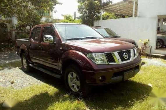 2012 Nissan Navara 4x4 AT Red Pickup For Sale 