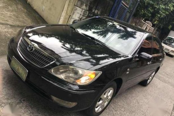 Toyota Camry 2.4V 2005 AT Black For Sale 