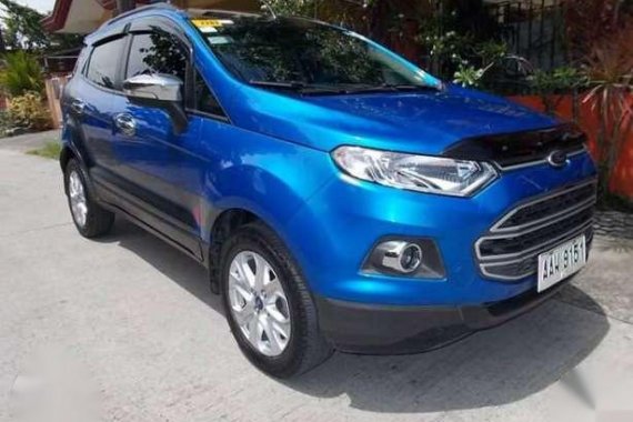 2014 Ford Ecosport Trend AT Blue For Sale 