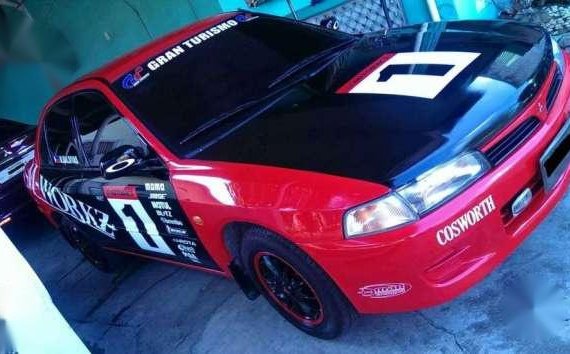 Mitsubishi Lancer GLXi 1999 Pizza Red For Sale 