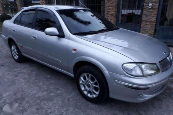 Nissan Sentra Grandeur 2002 1.6 MT Silver For Sale 