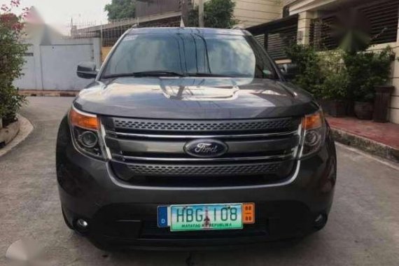 2012 Ford Explorer 4x4 AT Gray For Sale 