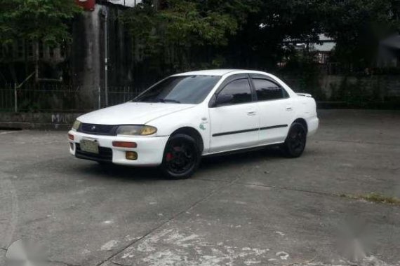 Mazda 323 Rayban Glxi 1996 MT White For Sale 