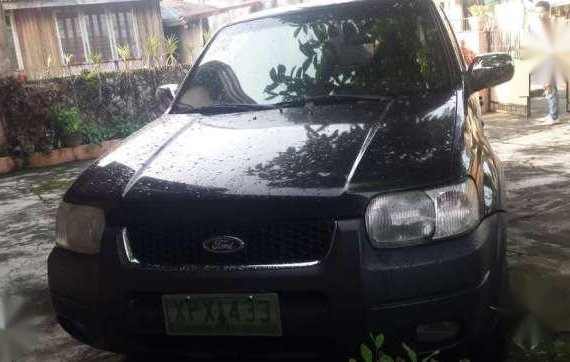 Ford Escape 4x4 2004 AT Black For Sale 