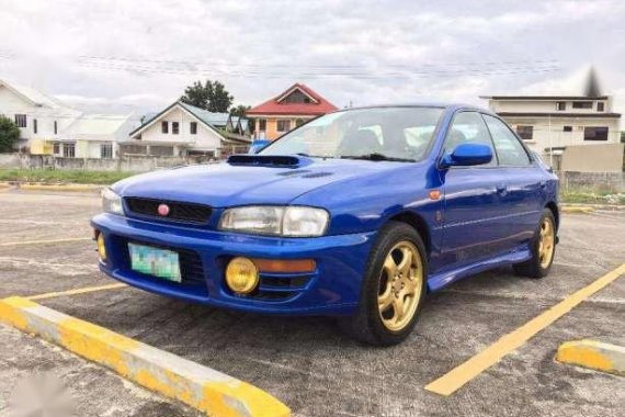 1996 Subaru Impreza WRX STi MT Blue For Sale 