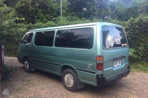 2001 toyota hiace commuter not revo crosswind gl