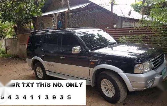 2005 Ford Everest 4x4 (AT)