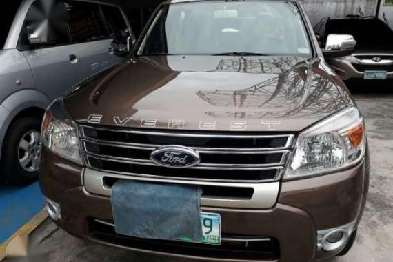 Ford Everest 2010 Automatic 4x2 Brown For Sale 