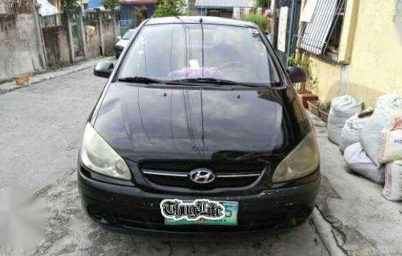 Hyundai Getz 2008 Manual Black HB For Sale 