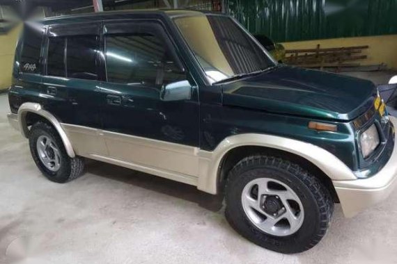 1998 Suzuki Vitara JLX 4x4 MT Green For Sale 