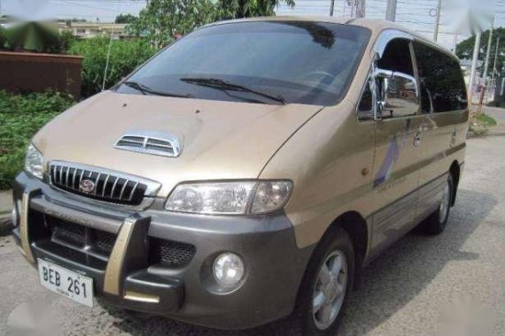 Newly Registered 2002 Hyundai Starex MT For Sale