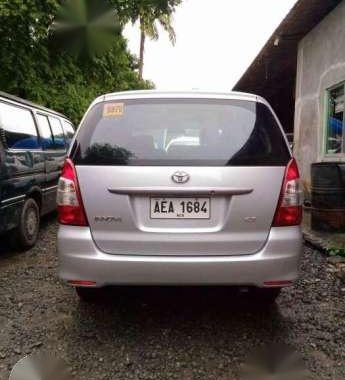 Very Fresh In And Out Toyota Innova J 2014 For Sale