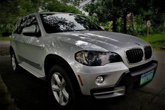 BMW X5 2008 SILVER FOR SALE