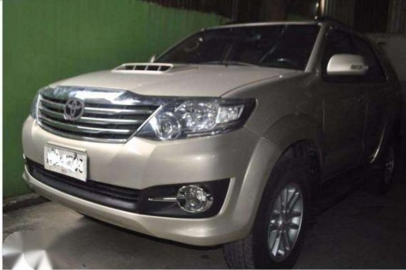 Toyota fortuner G 2014model Automatic