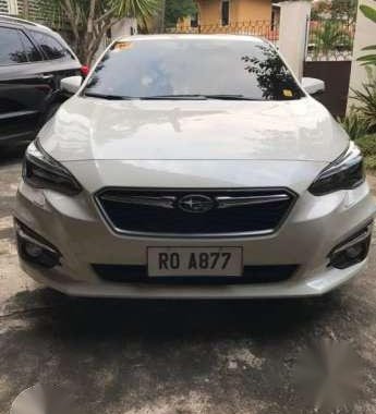 2017 White Subaru Impreza 2.0i-s cvt AWD