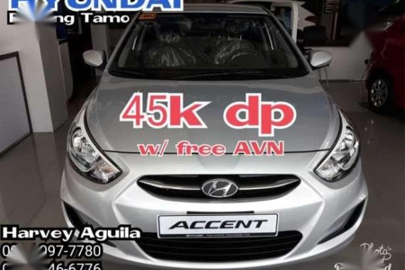 Hyundai Accent (45k all in) with free AVN