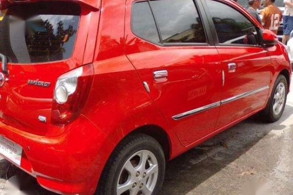 2017 Toyota Wigo Manual 1. 0E Red Manual Octoberfestsale!