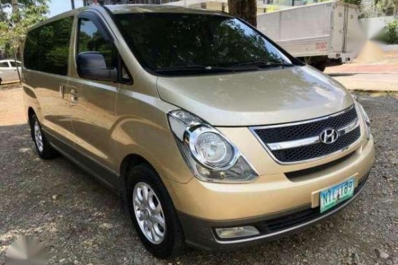 2009 Hyundai Grand Starex CRDi VGT Golden For Sale 