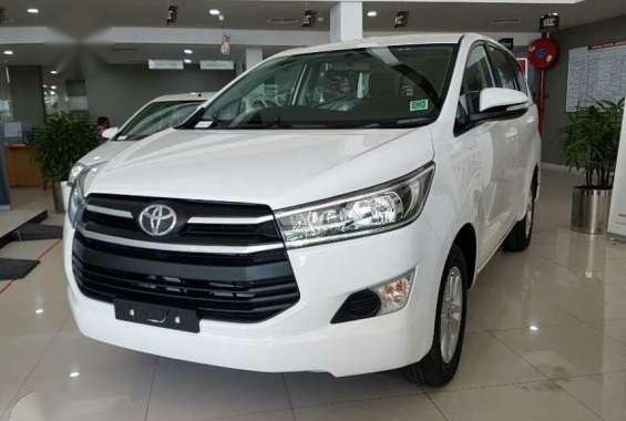 New Toyota Innova J 2017 SUV White Unit For Sale 