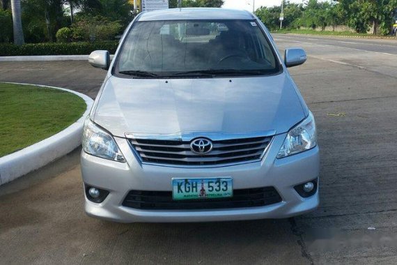 Toyota Innova 2012 Silver for sale