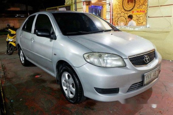 Toyota Vios 2004 Silver for sale