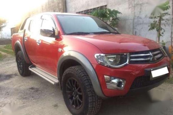 2010 Mitsubishi Strada GLX 2WD 2.5 MT (Red)