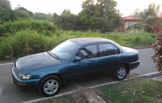 Toyota Corolla 1.6 GLi 1996 MT Blue For Sale 