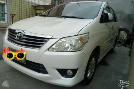 All Original 2012 Toyota Innova 2.5 G For Sale