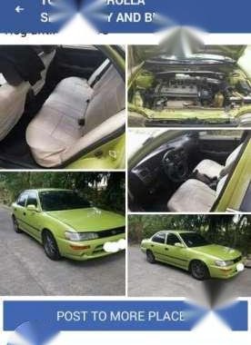 Corolla GLi 96. Sell or Swap