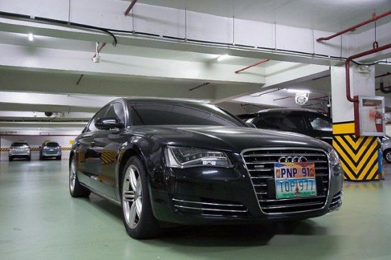 Audi A8 2012 black for sale