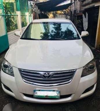 Toyota Camry 2008 2.4L AT White For Sale 