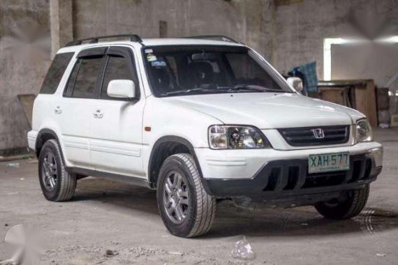 Honda CRV 2001 Gen 1 2.0 MT White For Sale 