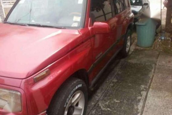 Suzuki Vitara 1997 MT Red SUV For Sale 