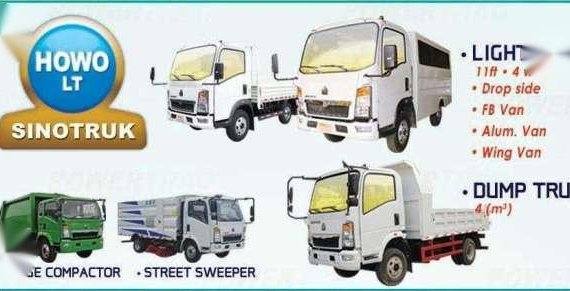 Brand New HOWO Trucks Mttc FAW TKING Sinotruk Liugong Hino Lonking