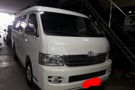 Toyota Hiace 2007 WHITE FOR SALE