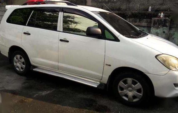 Toyota Innova J 2007 Diesel White For Sale 