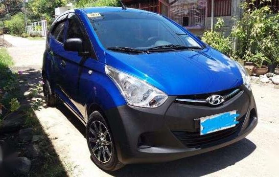 Hyundai Eon 2014 0.8 Manual Blue For Sale 