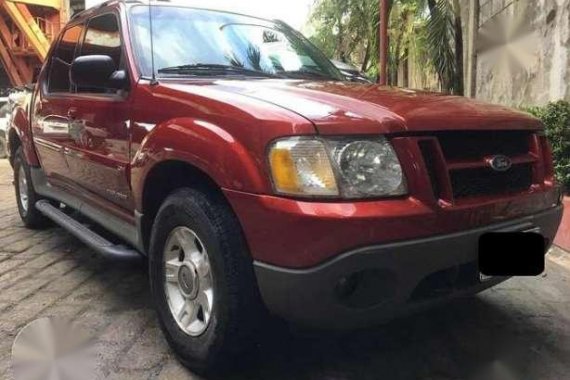 Ford Explorer 4x4 Sport Trac 2001 AT Red For Sale 