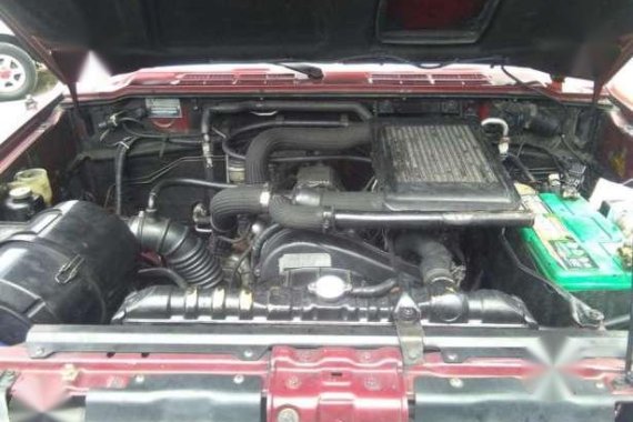 Mitsubishi Pajero 4x4 1997 MT Red For Sale 